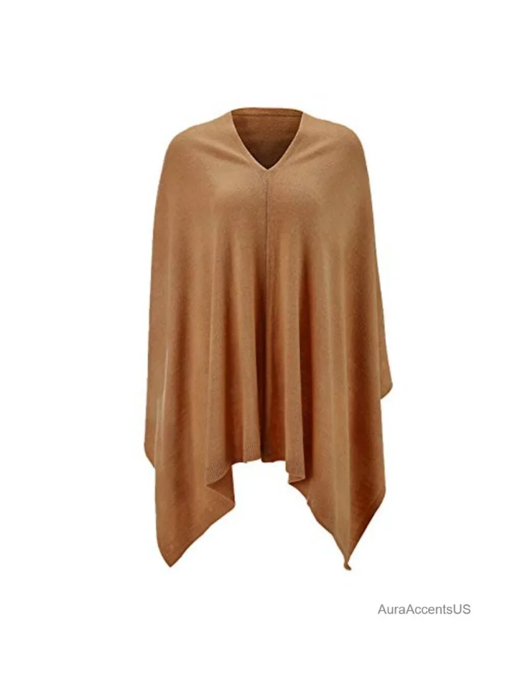 Women's Lightweight Knit Poncho Sweater Versatile Shawl Wrap Scarf Cape